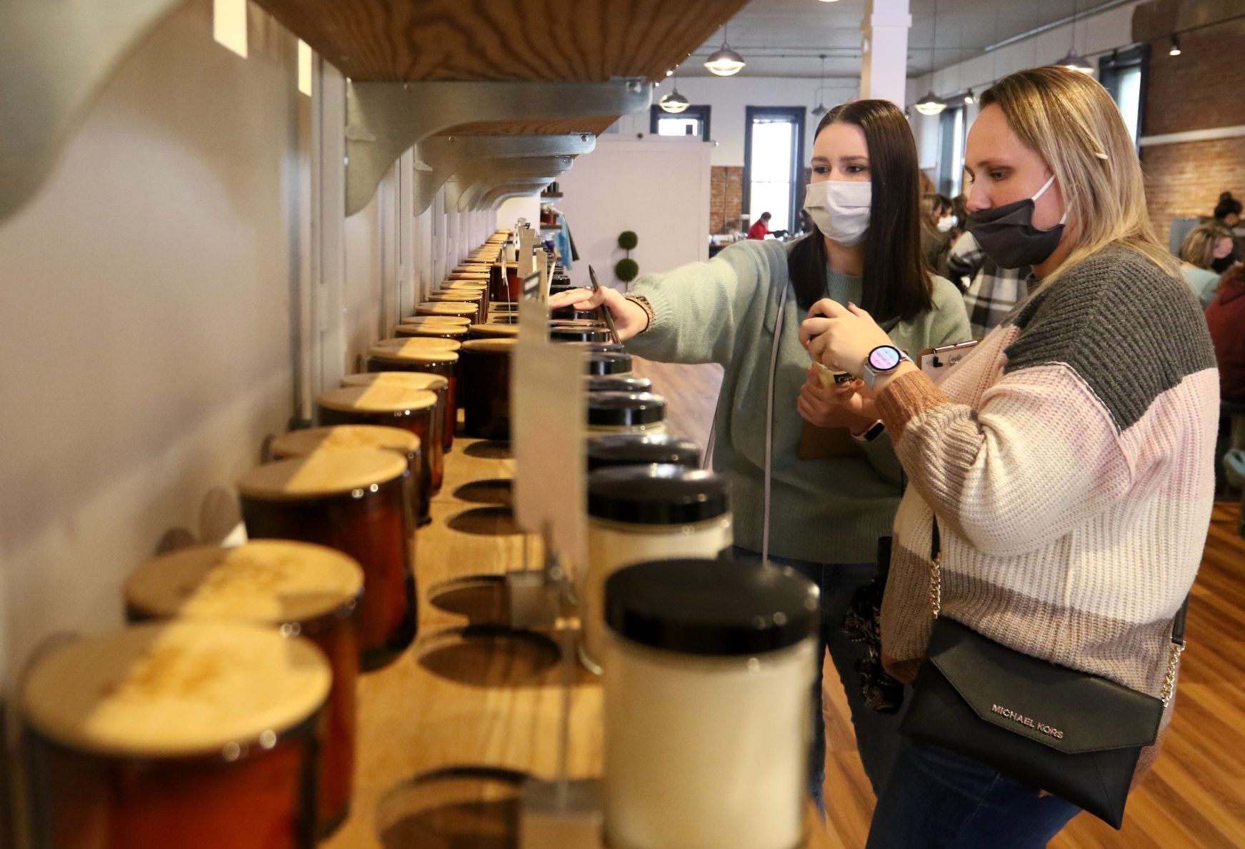 Candle making in St. Charles at The Candle Fusion Studio